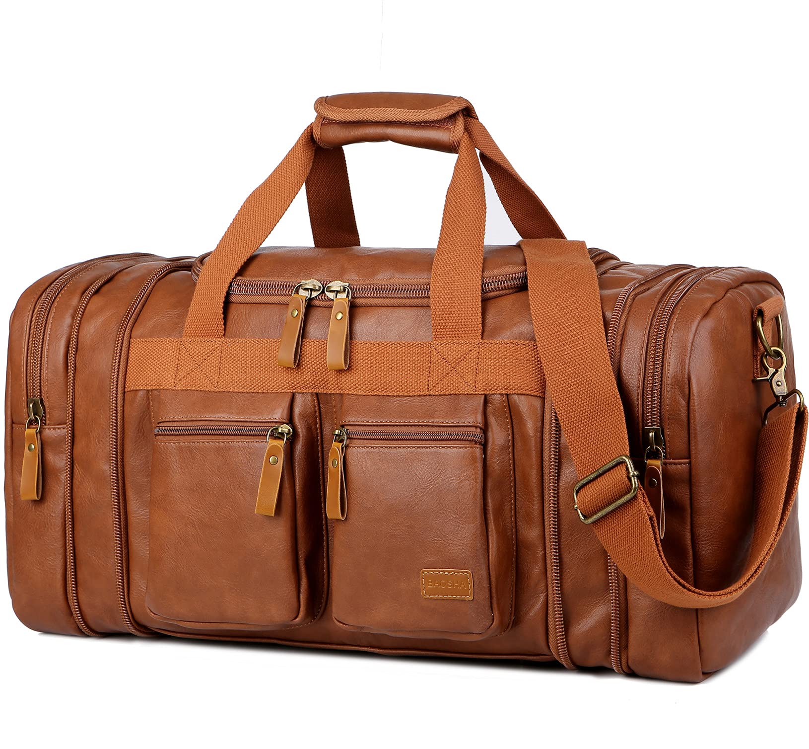 Baosha Leather Travel Bag – Kinzd