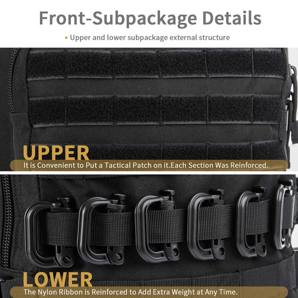 GZ XINXING 64L Military Tactical Backpack Bug Out Bag
