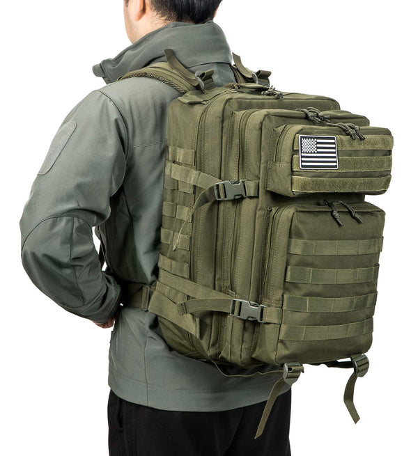 QT&QY 45L Tactical Backpacks, Military Bug Out Bag
