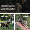 Auroth No Pull Adjustable Tactical Dog Harness for Large Dogs with Reflective, Army Yellow L