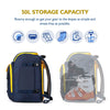 Unigear 50L Ski Boot Travel Backpack for Ski Helmet, Goggles, Gloves & Accessories