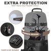 Himal Outdoors Soft Golf Travel Bag Heavy Duty 600D Polyester Oxford Wear with Wheels Universal Size