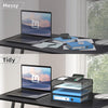 DALTACK 3 Tier Letter Tray Paper Organizer Mesh Metal Desk File Organizer for Home & Office, Black