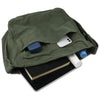 NATINSA Canvas Hobo Crossbody Shoulder Tote Bag Multi-Pocket Casual Purse Messenger Bags