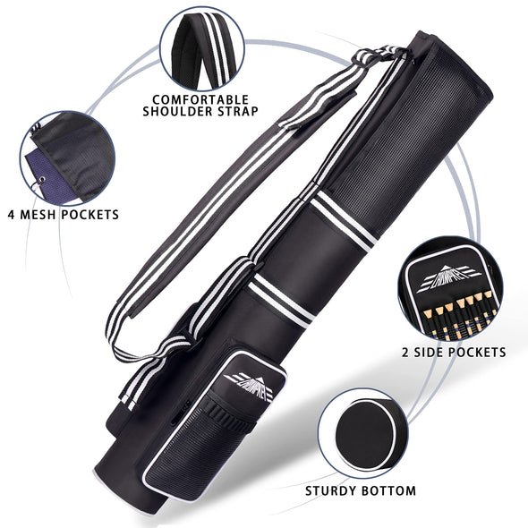 Champkey Professional Golf Sunday Bag (Carry 3-9 Clubs) with 6 Carry Pockets & Adjustable Sling Strap