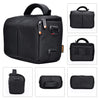 FOSOTO Waterproof Anti-shock Camera Bag, Compatible for Canon Nikon Panasonic Sony Digital Camera
