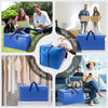12 Pack Heavy Duty Extra Large Moving Bags W/Backpack Straps - Strong Handles & Zippers, Storage Totes for Space Saving, Fold Flat, Alternative to Moving Box and Storage Bin, Multicolor