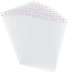 Morepack Self Sealing Cellophane Bags,6X9 Inches 200 Pcs Clear Cookie Bags Resealable Cellophane Bag for Packaging Cookies,Favors,Products,Candy
