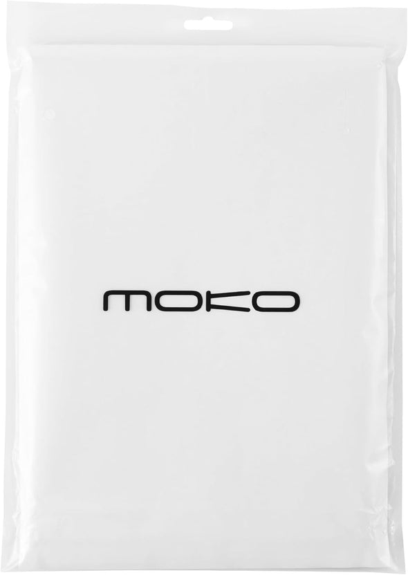 Moko Case Fits All-New Amazon Kindle Fire HD 8 & 8 plus Tablet(12Th Generation/10Th Generation, 2024/2022/2020 Release) 8",Trifold Stand Cover with Translucent Backshell with Auto Wake/Sleep,Rose Gold