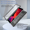 Soke Case for Ipad 9Th/8Th/7Th Generation 10.2-Inch (2021/2020/2019 Release), with Built-In Screen Protector and Kickstand, Rugged Full Body Protective Cover for Apple Ipad 10.2 Inch - Black