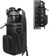 Magnetic Gym Bag for Men and Women, Magnetic Water Bottle Holder for Gym, Small Gym Bag, Gym Gifts for Women and Men (All Black)