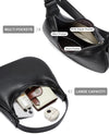 CHOLISS Shoulder Bag for Women RFID Vegan Leather Crescent Hobo Bag Clutch Underarm Purse Top-Handle Travel Handbags