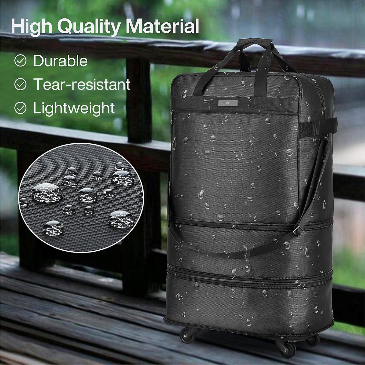 Extendable Bag Hanke Expandable Foldable Luggage Bag – Kinzd