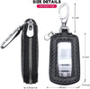 Universal Premium Car Key Fob Case Genuine Leather Car Smart Key Fob Holder for Remote Key Fob