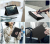 Moko Case Fits All-New Amazon Kindle Fire HD 10 & 10 plus Tablet (13Th/11Th Generation, 2023/2021 Release) 10.1" - Slim Folding Stand Cover with Auto Wake/Sleep, Black
