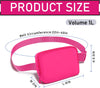 Amazerbst Everywhere Belt Bag & Fanny Pack, 40 Inch Adjustable Strap, Waterproof for Women & Men