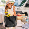 KALIDI Beachnylon Mesh Tote Bag, Casual Tote Bag Hobo Women Foldable MAX 23L Shoulder Bag for Beach Picnic Vacation