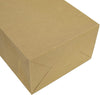 Bagmad 100 Pack 5.25X3.25X8 Inch Brown Small Paper Bags with Handles Bulk, Gift Paper Bags, Kraft Birthday Party Favors Grocery Retail Shopping Takeouts Business Craft Sacks (Plain Natural 100Pcs)