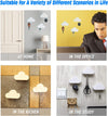 Meyerascal White Cloud Magnetic Key Holder for Wall, Strong Magnetic to Securely Hang Multiple Keys and Keychain, Novelty Cute Home Decorations, Easy to Install and Convenient to Use. (White)