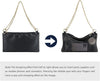 Women Satin Evening Handbag Wedding Prom Clutch Purse Formal Cocktail Party Clutches Shoulder Bag with 2 Bag Chains
