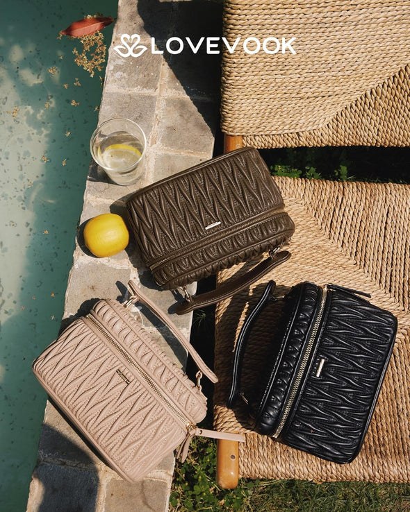 LOVEVOOK Crossbody Bags for Women, Quilted Crossbody Purses for Women, Small Shoulder Handbags for Daily, Work, Travel, Gifts