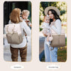 LOVEVOOK Diaper Bag Backpack,Diaper Bag Tote with Insulated Pockets,Baby Bag for Girl Boy with Changing Pad,Large Baby Diaper Bag with Pacifier Case,15.6 Inch Anti-Theft Laptop Backpack for Women