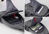 WATERFLY Crossbody Sling Backpack Sling Bag Travel Hiking Chest Bag Daypack
