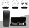 Hard Shell Eyeglass Case- Glass Case with Cleaning Cloth, Glasses Case Hard Shell for Men Women