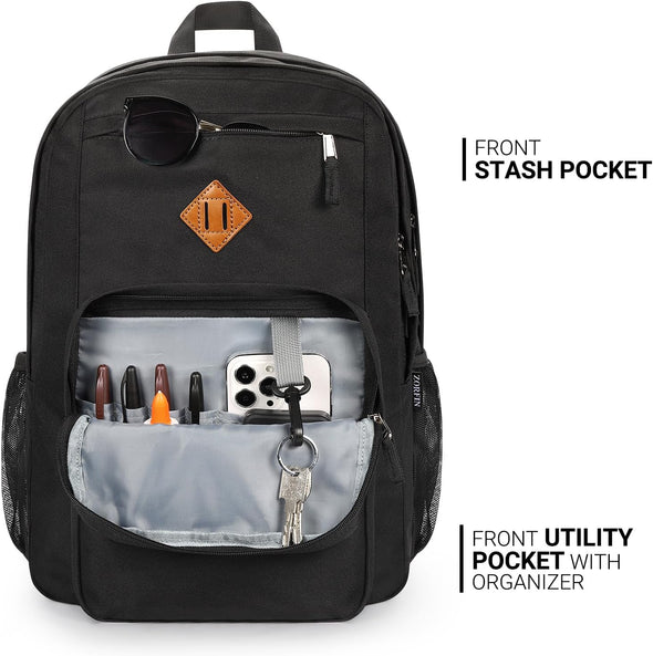 ZORFIN 26L Book Bag – Kinzd