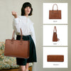 Laptop Bag for Women, 15.6 Inch Laptop Tote Bag Vintage Work Bags for Women Computer Bag Office Briefcase Handbag