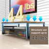 Gianotter Monitor Stand Riser, Desk Organizer with Drawer and Pen Holder, 2-Tier Computer Stand, Office Desk Accessories, Office Organization (Wood)