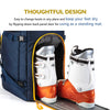 Unigear 50L Ski Boot Travel Backpack for Ski Helmet, Goggles, Gloves & Accessories