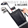 Champkey Professional Golf Sunday Bag (Carry 3-9 Clubs) with 6 Carry Pockets & Adjustable Sling Strap