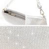 Valleycomfy Rhinestone Evening Clutch Bag for Prom Cocktail Party Wedding