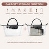 BOSTANTEN Clear Bag for Stadium Approved Small Crossbody Purse Handbags for Concerts Sports Events