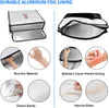 Fireproof Document Bag - Fireproof Box [Thermal Insulated] Fireproof Safety Boxes for Home Large Fireproof Bag Lockable Zipper Fireproof Safe Box Home Safes Fireproof Waterproof Fireproof Money Bag