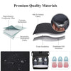 Diaper Bag with Changing Station,Diaper Bag Backpack,7 in 1 Travel Baby Diaper Bag,Mommy Bag with USB Charging Port (Black)