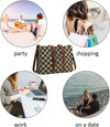 Laptop Tote Bag for Women Work 15.6 Inch Canvas Shoulder Bags Computer Messenger Purse Teacher Handbag Office Briefcase