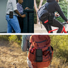 Ykooe Cell Phone Holster Compatible with Iphone 16/15/14/13/12 Pro Max & plus Models - Belt Clip and Card Holder, Black, XL