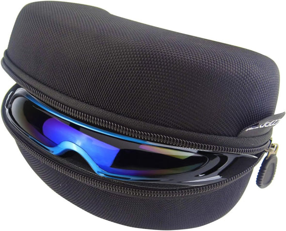 Big Large Hard Sports Glasses Case, SKI Snowboard Snow Goggles Box, Sports Glasses Storage Holder