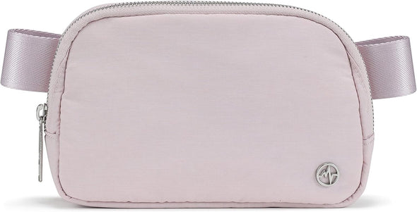 Pander Belt Bag with Adjustable Strap, Fashion Waist Packs, Crossbody Bags for Women (Pink).