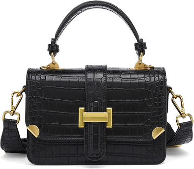 LL LOPPOP Women'S Small Classy Crossbody Purse Top Handle Handbags Leather Satchel Bags for Women