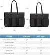 LOVEVOOK Laptop Tote Bag for Women Work, Teacher Tote Bag Nurse Bag with Large Cup Holder, Utility Professional Computer Bag for Work/Travel/College/Daily, Large Purse Handbag with Multi Pockets