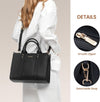 LOVEVOOK Purse for Women Leather Tote Bag Purse and Handbags, Satchel Shoulder Crossbody Top Handle Bags with Zipper