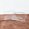 8 Pack Acrylic Business Card Holder for Desk, Clear Plastic Business Cards Display Holders Stand, Fits 30-50 Business Cards