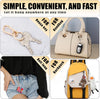 Wikavanli Metal Keychains Keyring Key Chain Ring Clip Holder Organizer for Home Car Keys Key Finder Women Men