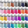 SIQUK 160 Pieces Keychain Tassels Leather Tassel Bulk for DIY Keychain and Craft, 32 Colors