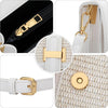 KKXIU Top Handle Straw Crossbody Bags for Women, Summer Straw Purses and Handbags Shoulder Clutch Beach Bag