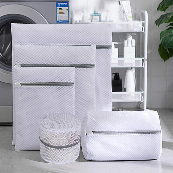 2 Xx-Large Honeycomb Delicates Bags for Washing Machine, 24 X 24 Inches Lingerie Bags for Laundry, Travel Storage Organize Bag for Cotton Clothes,Sheet, Shoes