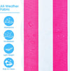 Becokan Beach Bags for Women Large Waterproof Beach Tote Bag Zipper Beach Bags Waterproof Sandproof Swim Pool Bag Large Tote